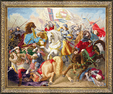 Вышивка МК-090 Жанна д'Арк в бою Вышивка МК-090 Жанна д'Арк в бою