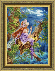 Вышивка Ф-035 Лесная мечтательница