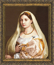 Вышивка МК-121 Донна Велата. ок 1516 Вышивка МК-121 Донна Велата. ок 1516