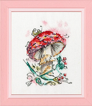 Вышивка М-011 Мухомор Вышивка М-011 Мухомор