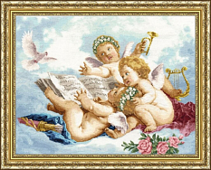 Вышивка 00-012 Аллегория музыки