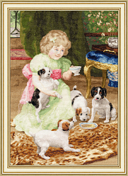 Вышивка ЧМ-050 Вечерний чай