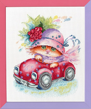 Вышивка ВК-066 Прокачусь с ветерком! Вышивка ВК-066 Прокачусь с ветерком!