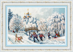 Вышивка ЧМ-071 Рождественские каникулы